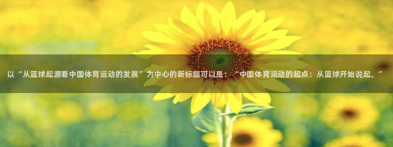 vsport体育官网下载是干嘛的公司：以“从篮球起源