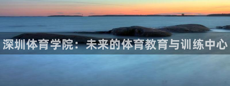 vsport体育官网下载平台APP：深圳体育学院：未来的体育